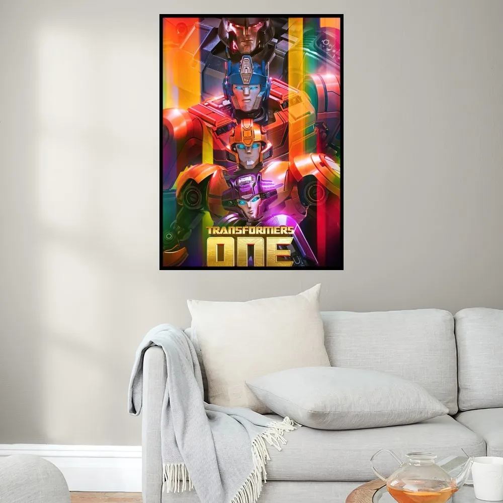 Classic Film T-Transformers One 2024 Poster Prints Wall Painting Bedroom Living Room Decoration Office Home