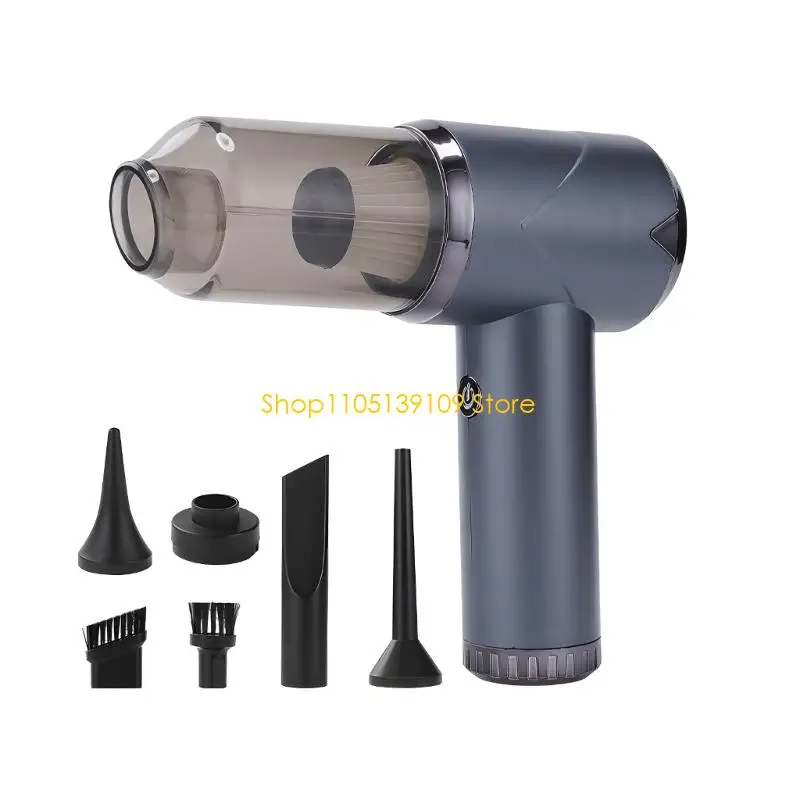 INTELLIGENCE Intelligent Chip Mobile Car Vacuum 12500Pa Strong Suction Extreme Quiet Plan ABS Substance For Vehicle