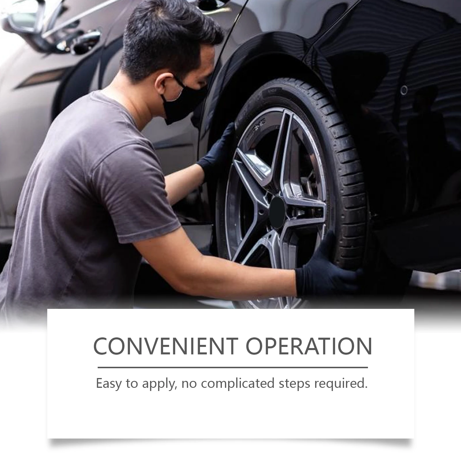Professional Car Tire Cleaner Spray - Remove Stains, Restore Shine, Protect Rubber For Cars/Trucks/Suvs/Motorcycles image 3