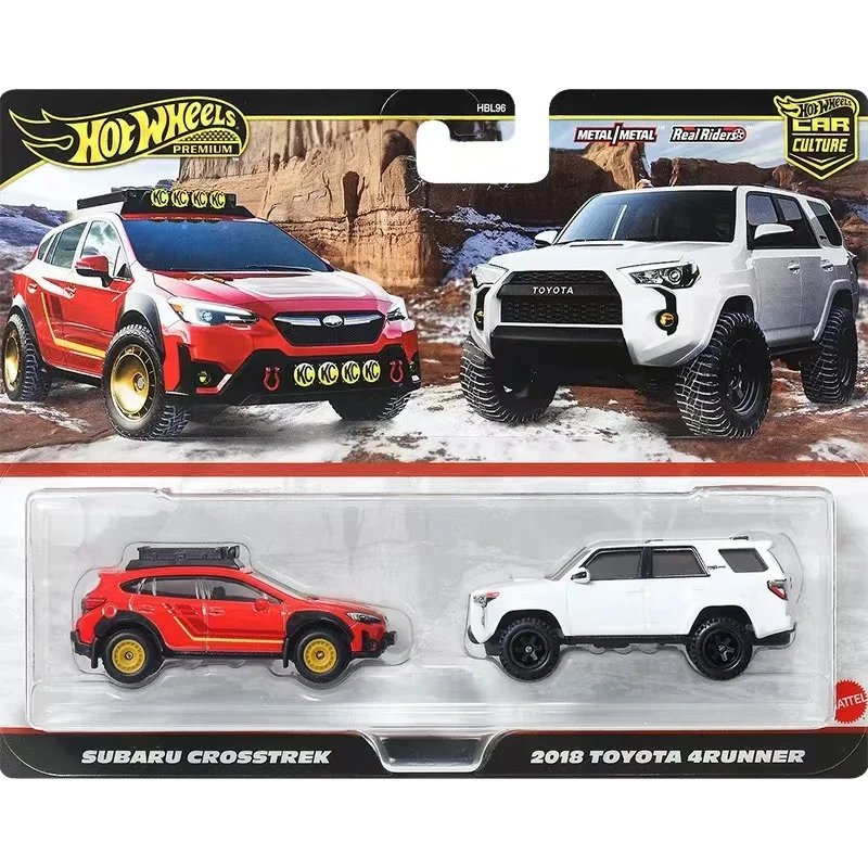 2025 매텔 핫휠 프리미엄 문화 어린이 장난감 1:64 다이캐스트 가속형 스바루 토요타 닛산 GTR 애스턴 마틴 알파 로메오 차량 모델 선물 더블 카 세트