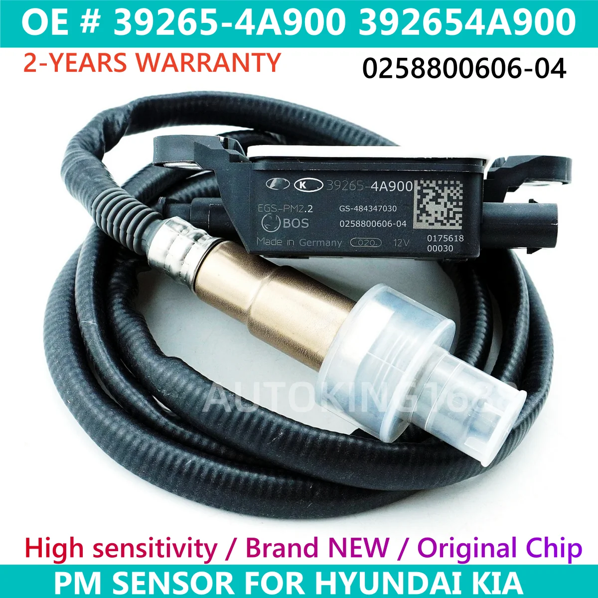 

39265-4A900 High Quality New Particulate Matter PM Sensor For HYUNDAI STAREX H1 392654A900 9265 4A900