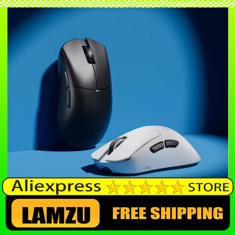 

LAMZU PARO Wireless Mouse PIXART3950 Sensor Nordic52840 8K FPS Gaming Mouse 48g Lightweight PC Gmaer Accessories Gifts