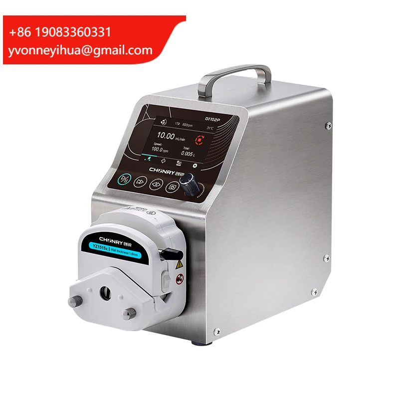 

CHONRY OI102P High Flow Dispensing Peristalt Pump 220V/110V Filling Machine Industrial Multi Channel Price For Sale