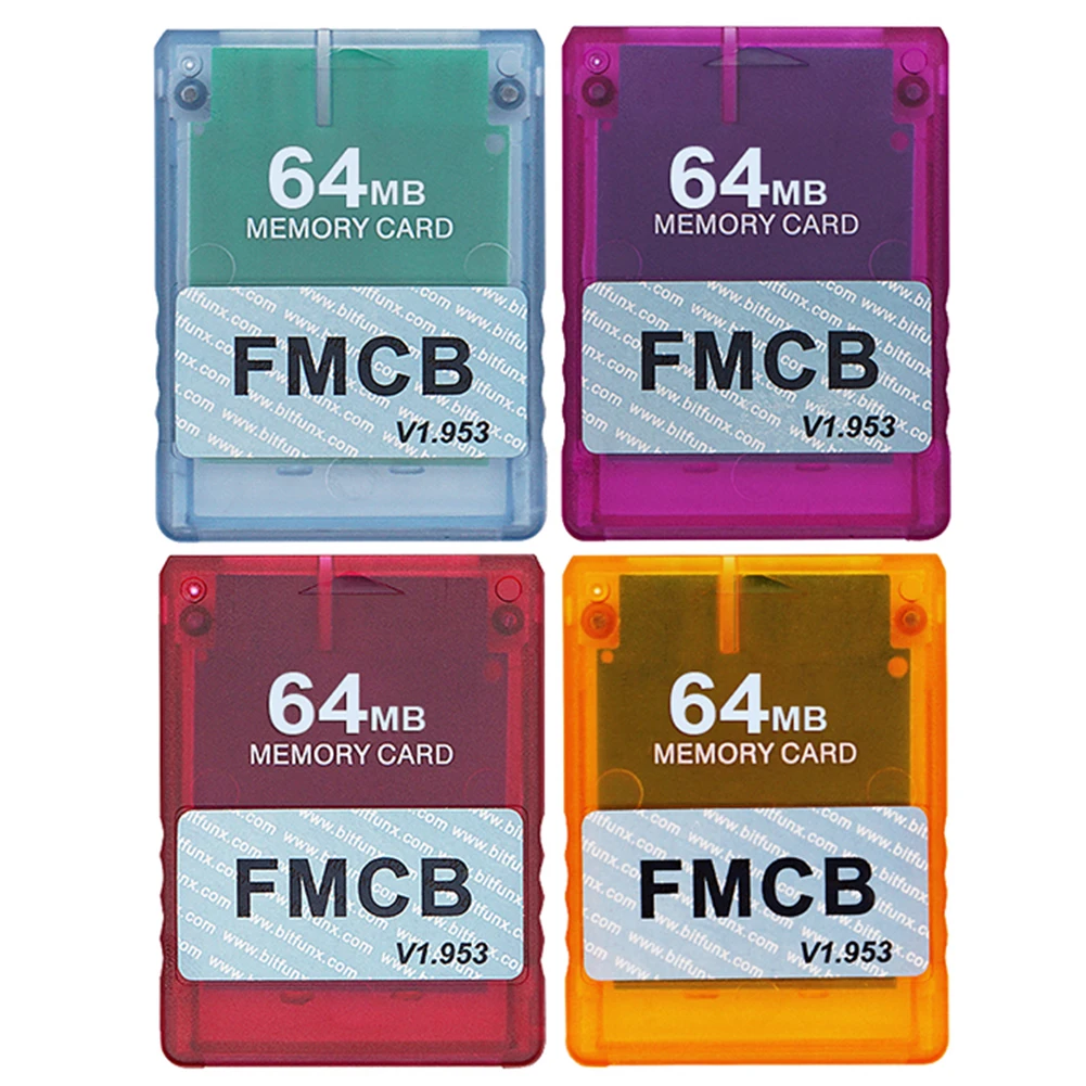 FMCB V1.953 Free McBoot MC Boot Card FMCB OPL/HD Loader Program Card For Sony PS2 Playstation2 8MB/16MB/32MB/64MB Memory Card