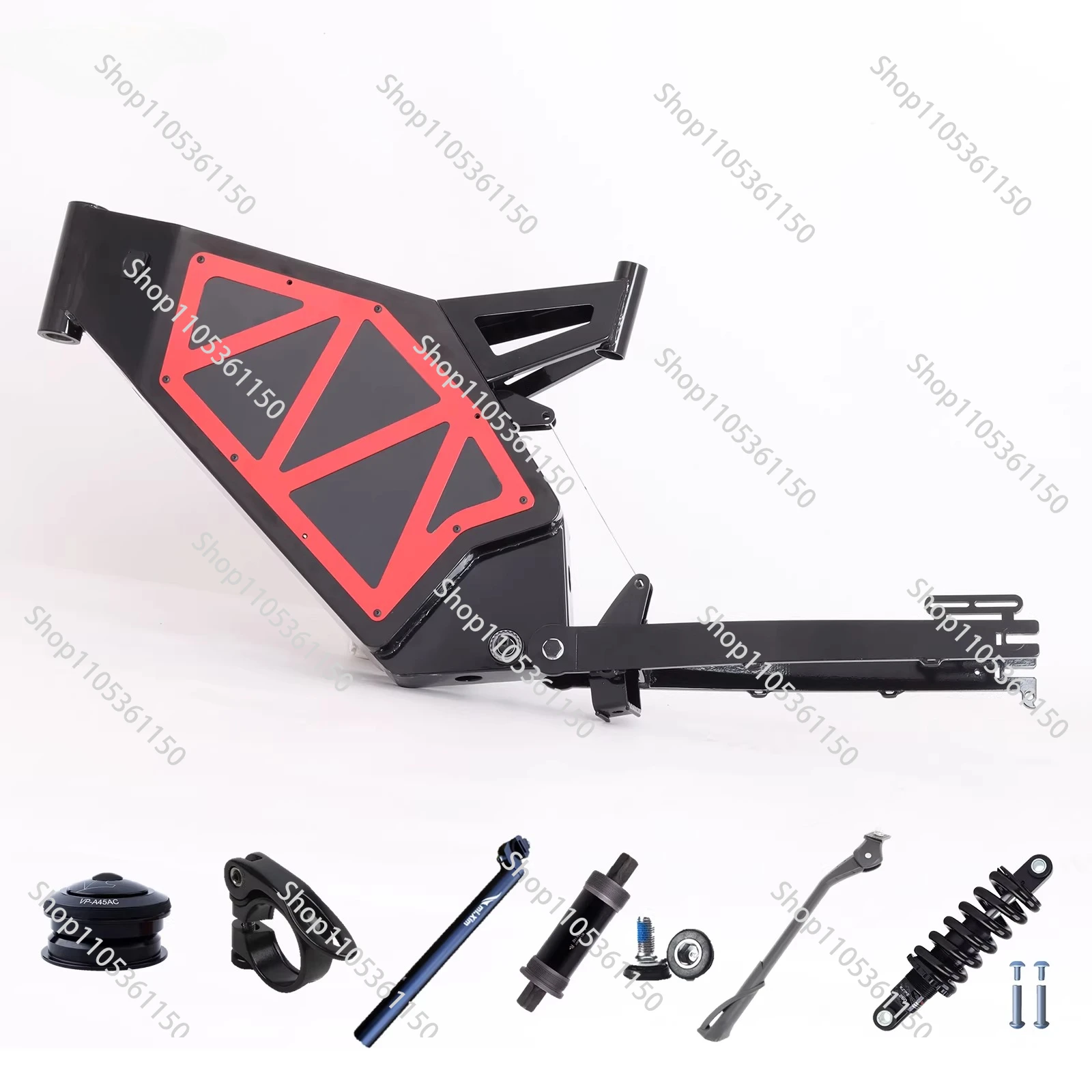 F1 Fast Electric Bike Mountain Bike Enduro Ebike Frame