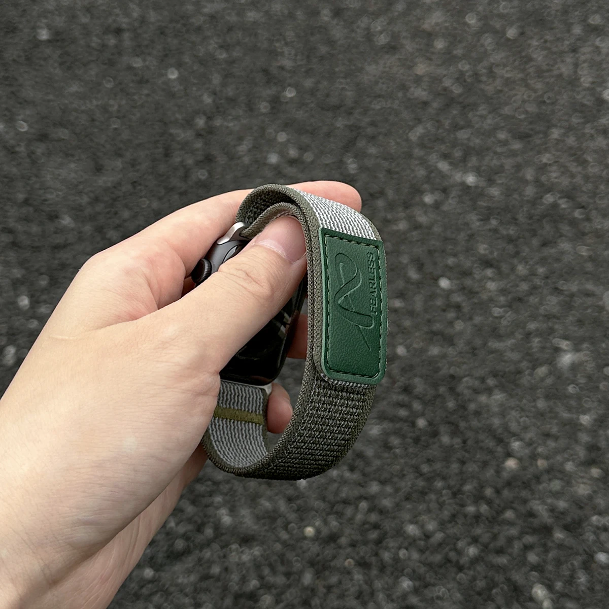 Nylon Leather Strap For Apple Watch S10 46mm 42 45mm 41 Band 38/40/44/49mm Bracelet Trail Loop For iWatch Ultra 9 8 7 6 5 3 4 SE image 3