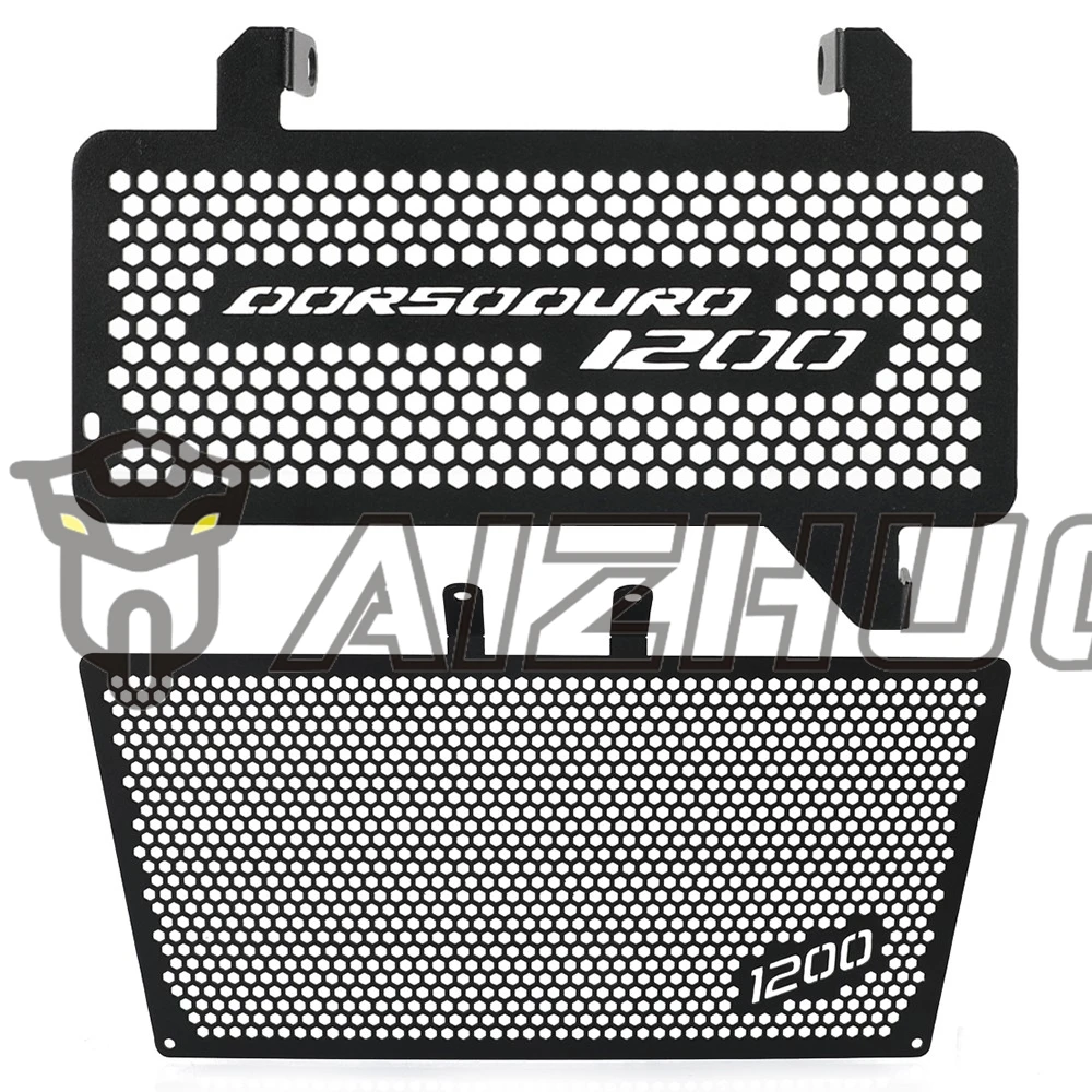 

For Aprilia Dorsoduro 1200/ABS Dorsoduro1200 2011-2025 2024 2023 Radiator Grille Guard Grill Cover And Oil Cooler Guard Set