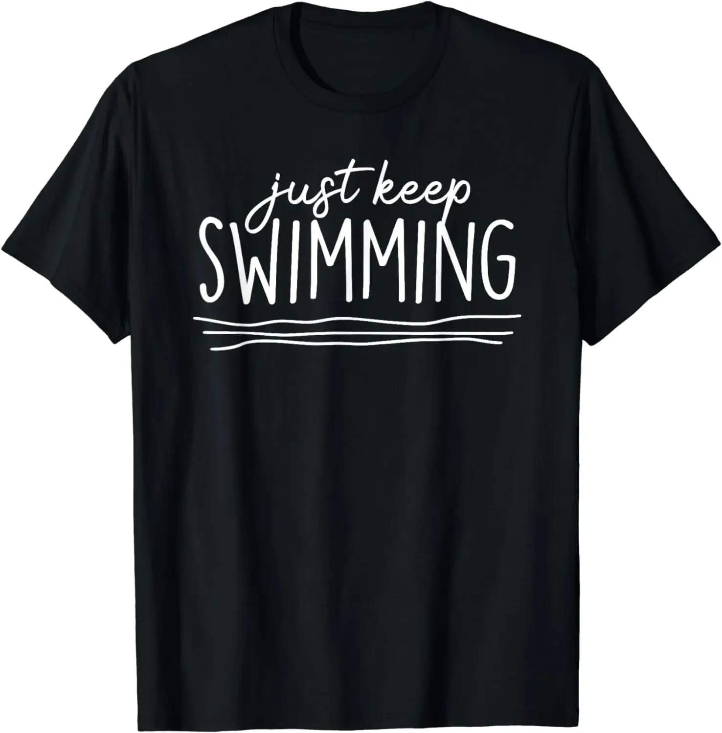 summer tops Regalo di compleanno divertente continua a nuotare Newbies Swimmer Swimming Coach t-shirt