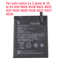 New Original LTF21A Battery For Letv LeEco Le 2 pro le 2S / le S3 X20 X626 X528 X621 X625 X25 X525 X620 X520 X522 X527 Batterie