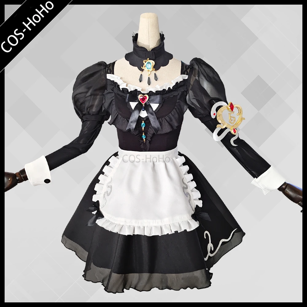 COS-HoHo Identity V Fiona Gilman Game Suit Sweet Lovely Dress Uniform Cosplay Costume Halloween Party Role Play Outfit Women