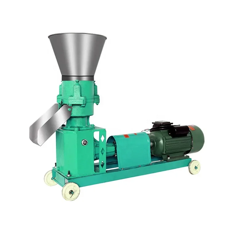 chicken manure pellet machine  crusher and pellet mill animal food crop straw pellet machine