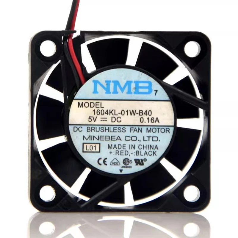 

1604KL-01W-B40 4010 4cm 5V 0.16A two-wire double ball fan