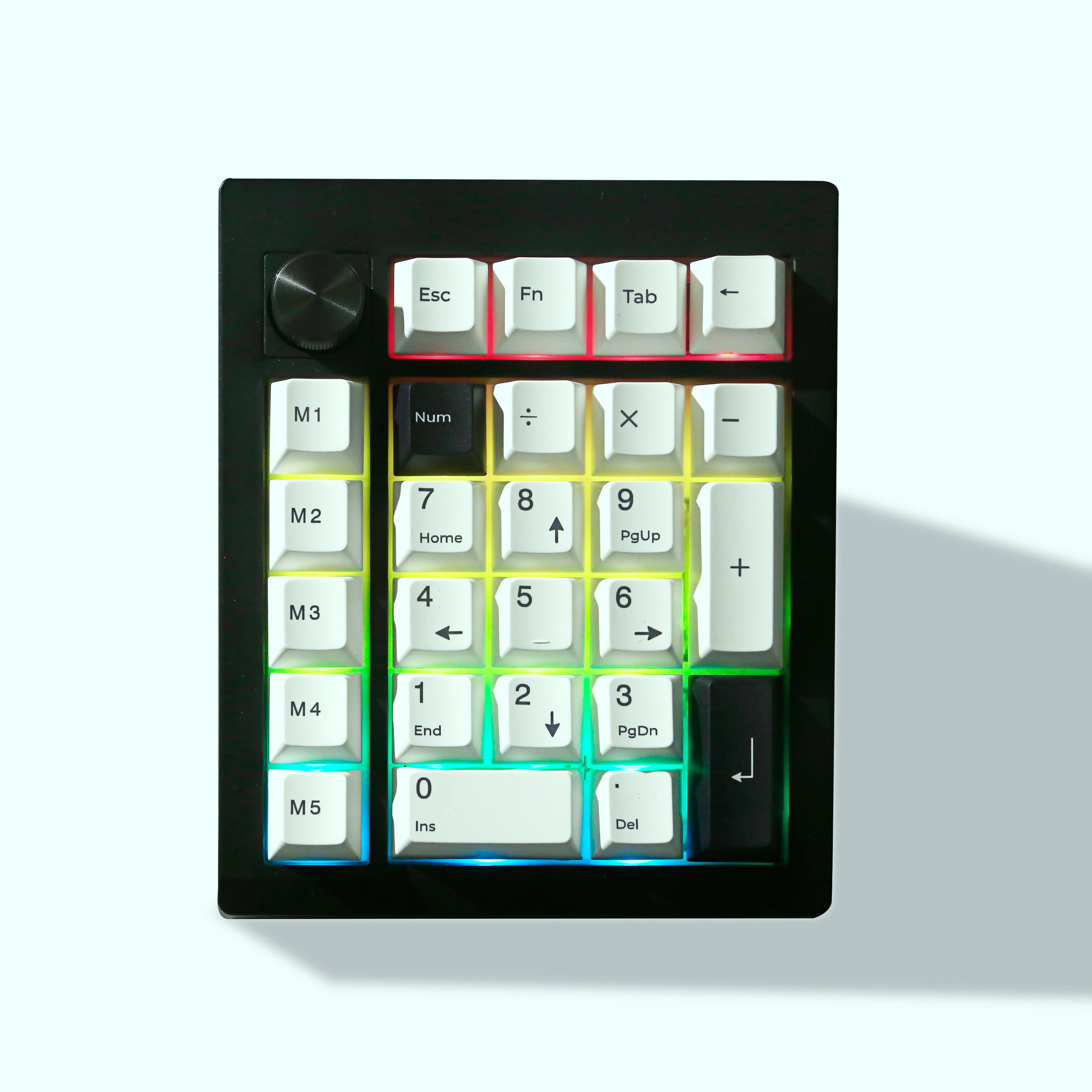 Zuoya Gmk26 Bluetooth Numpad, поддержка Qmk Via, беспроводная механическая клавиатура 2,4 г, цифровая клавиатура, мини-портативная RGB с возможностью горячей замены