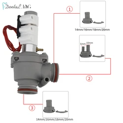 Dental Material Dental Chair Suction System Accessories Negative Pressure Pump Pneumatic Position Selector Valve Cylinder Type L