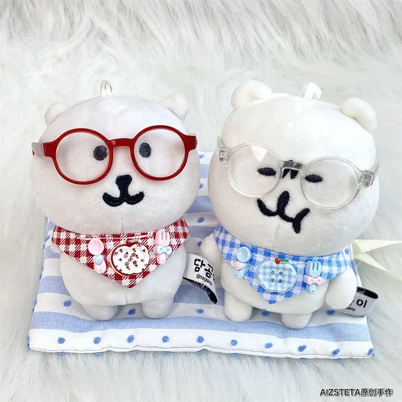 10 ซม.ตุ๊กตาชุดเอี๊ยมน่ารักตุ๊กตาผ้าฝ้าย Universal คุณลักษณะฟรีแว่นตาอุปกรณ์เสริมเสื้อผ้าเด็กอุปกรณ์เสริม Kawaii ชุด