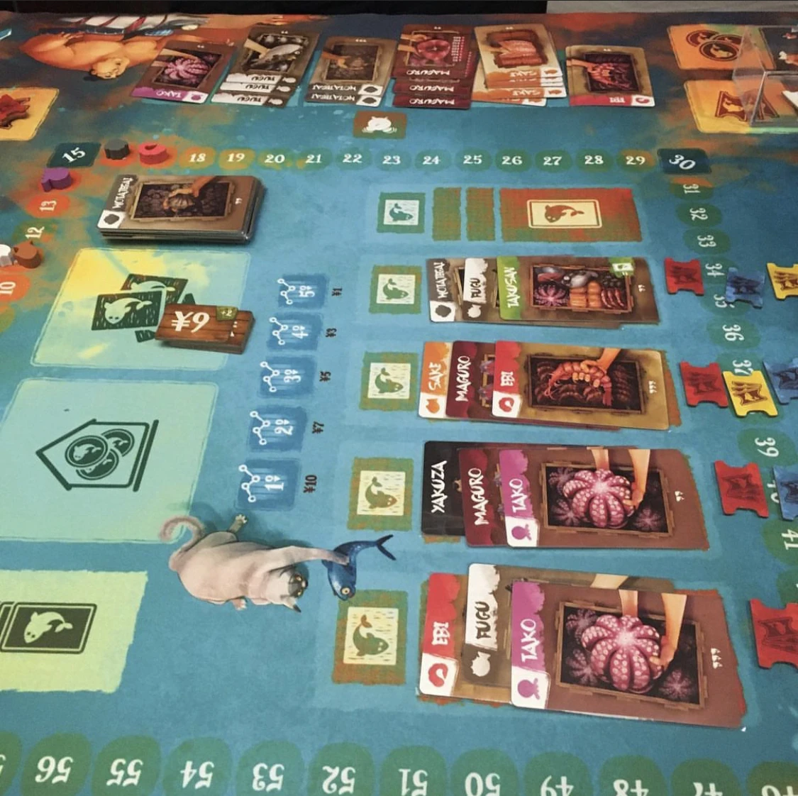 Tsukiji Bordspel 2-5 spelers Familie/Feest Grappig tafelspel Vrienden Entertainment Handel Strategiespel