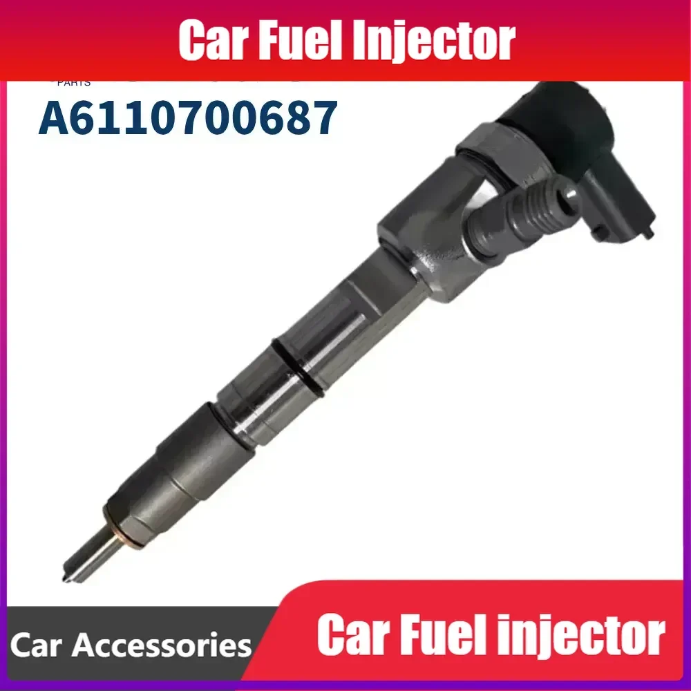 

High Quality 0445110025 Common Rail Diesel Fuel Injector A6110700687 For Mercedes Benz C-CLASS, E-CLASS,Sprinter