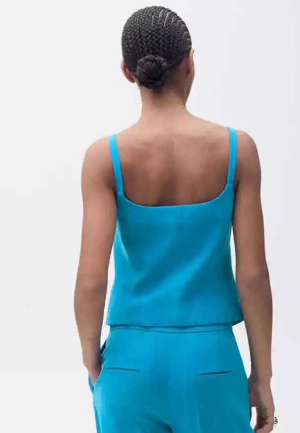 Simple Women Blazer Suits 3 Pieces Single Breasted Jacket Customized Wide Leg Pants Casual Daily Party Dress