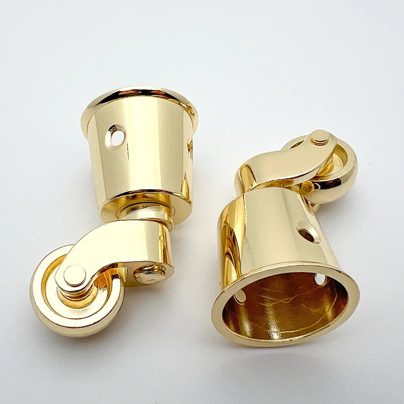 Silent Zinc Alloy Swivel Caster Metal Furniture Wheel Table Piano Sofa Bed Style