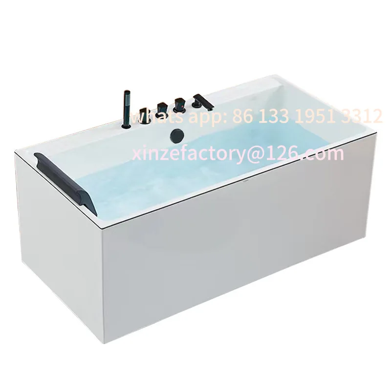 

Jacuzzi acrylic small-sized bathtub household seamless day independent square