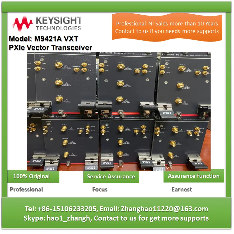 Transceptor vetorial M9421A VXT PXIe