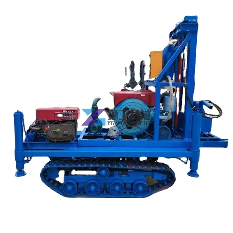 Well Drilling Rig 100 Meters Depth Tube Well Drilling Machine Small Water Well Drilling Rigs for Sale