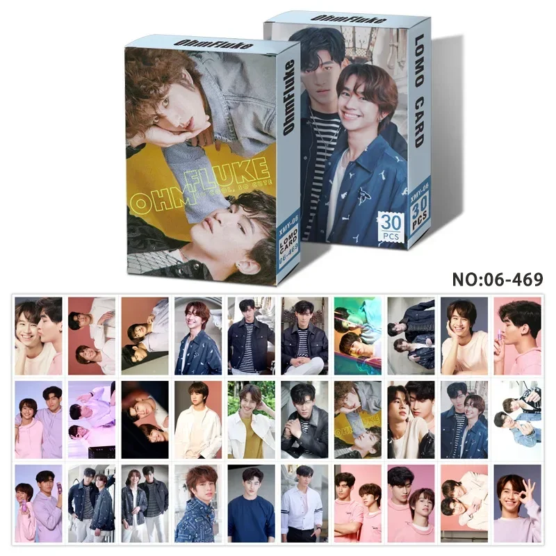 Bossnoeul Bbbuild Pondphuwin Firstkhaotung Geminibourth Perthsaint Winnysatang Netjames Zeenunew Ohmfluke Box Druo Card, 30 PC/Set