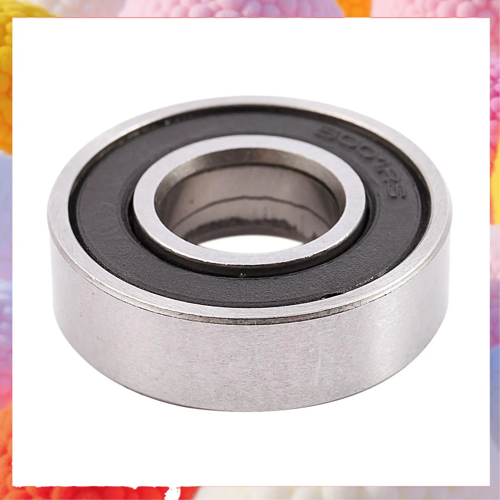 

6001RS Радиальный шарикоподшипник 28 х 12 х 8 мм 20 шт., серебристый и черный-A83Z