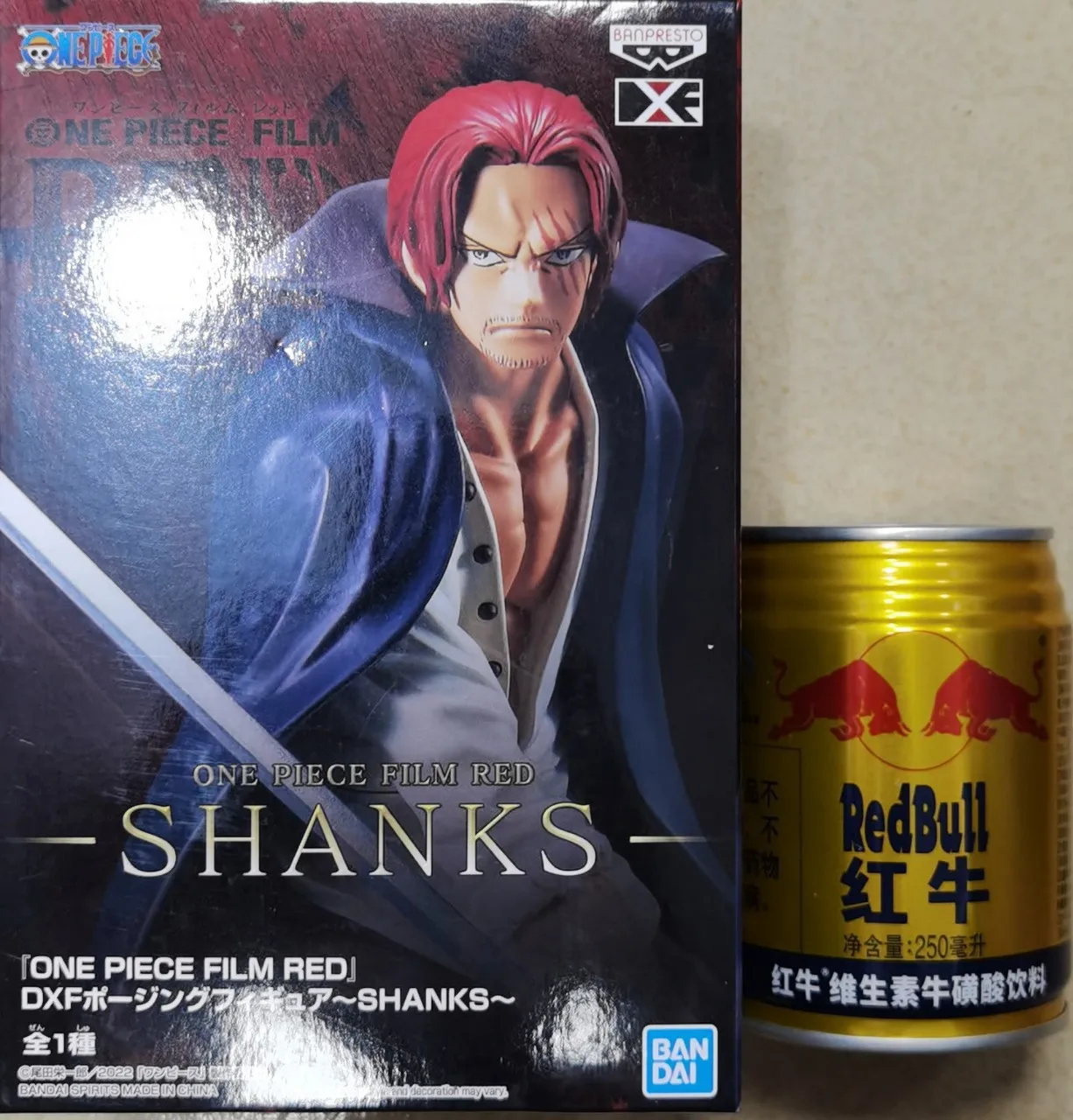 Bandai, Eyewear Factory, One Piece Red, Shanks Figure Model