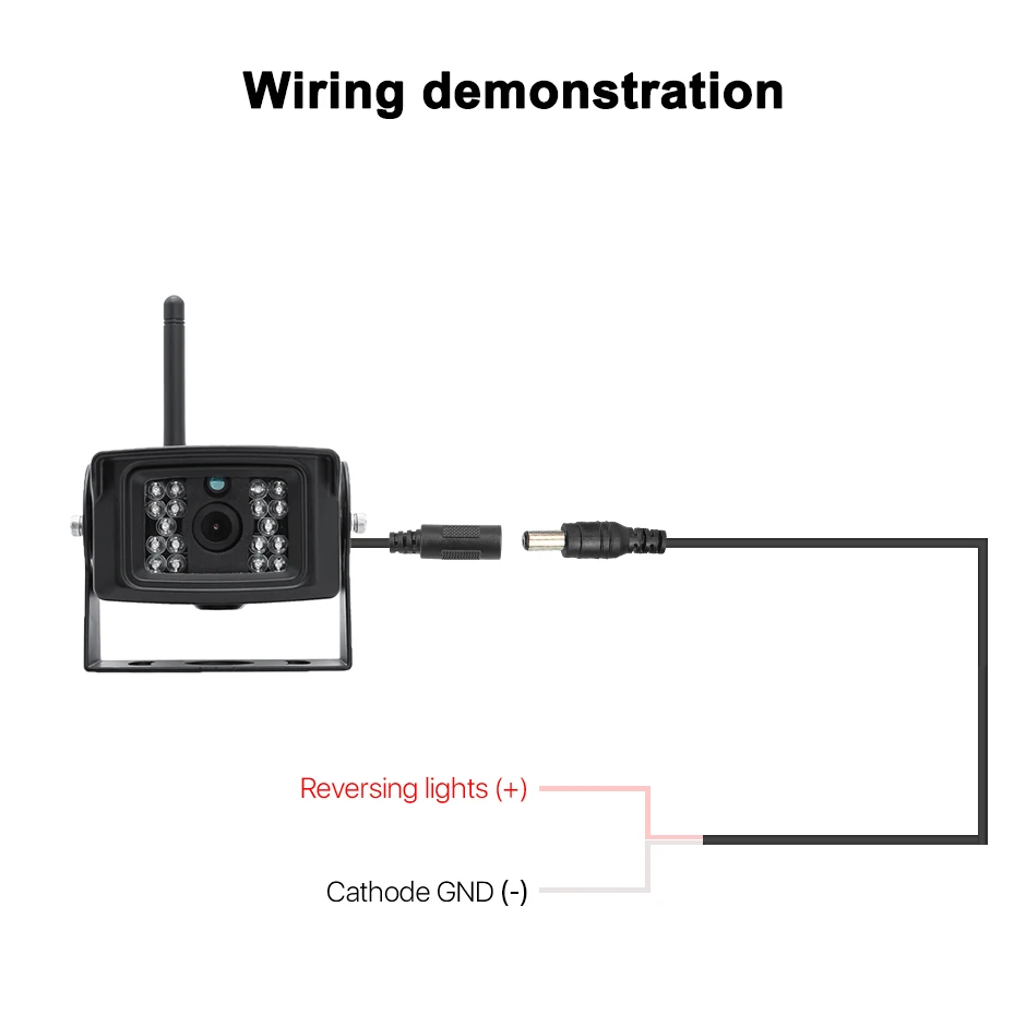 wireless rear view camera details