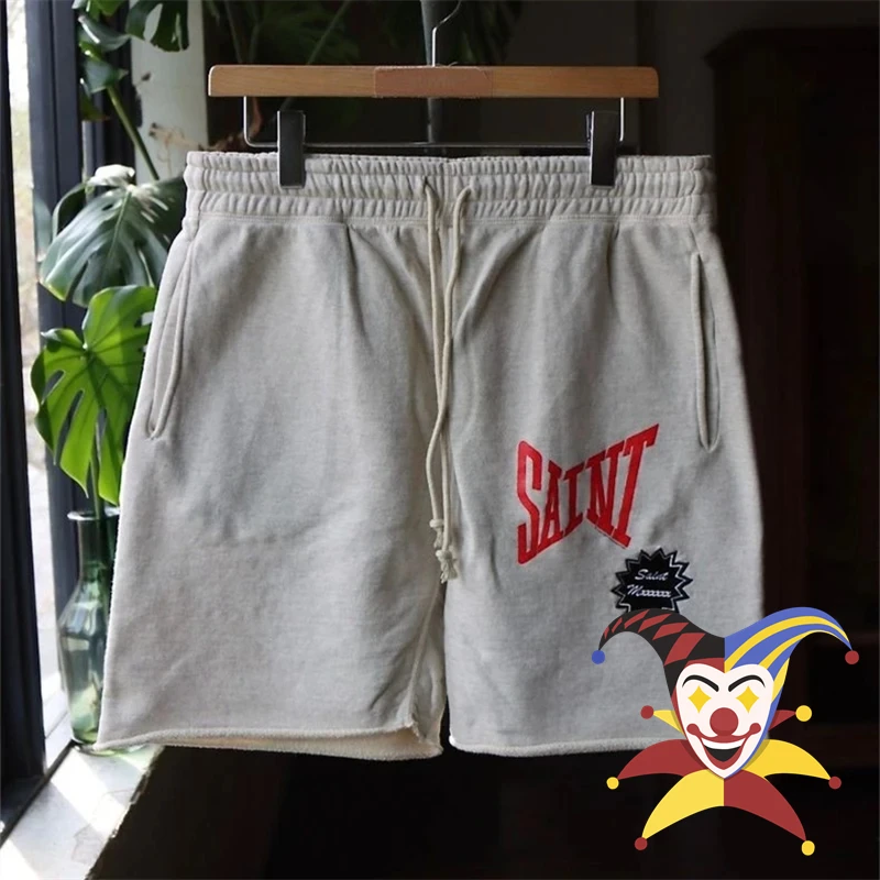 

Saint Shorts Men Women 1:1 Best Quality Casual Summer Style Jogger Drawstring Breeches