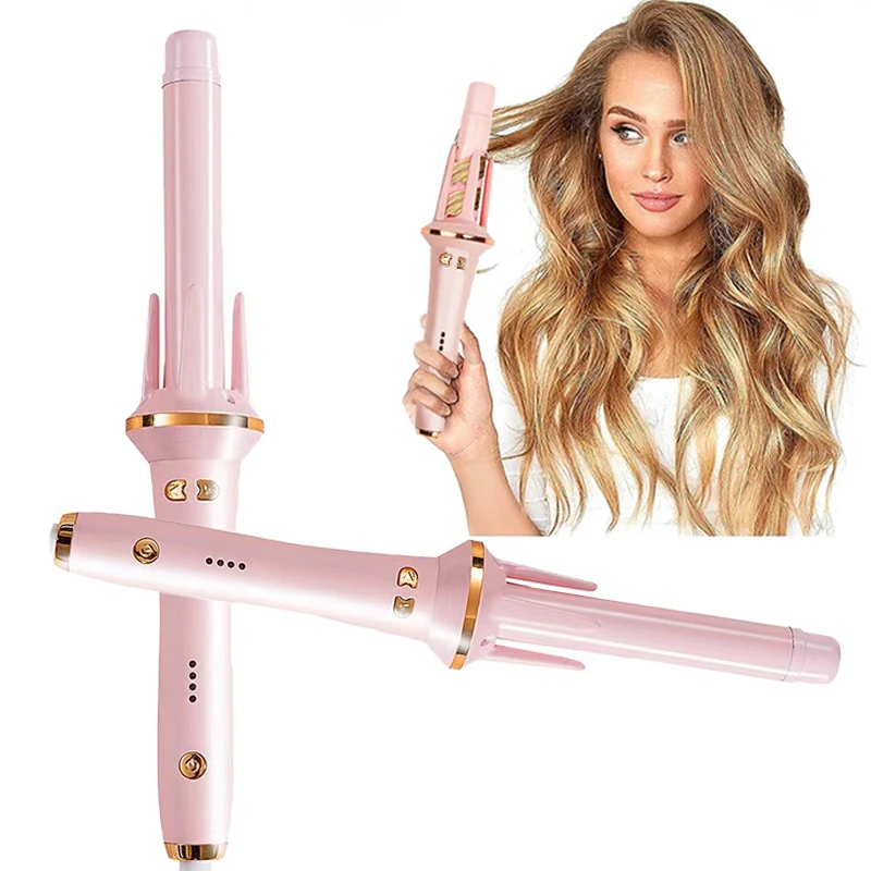 

Portable Adjustable Fast Heating Styling Curling Iron Electric Curling Iron Automatic Rotating Curling Iron Hair Styling Tool