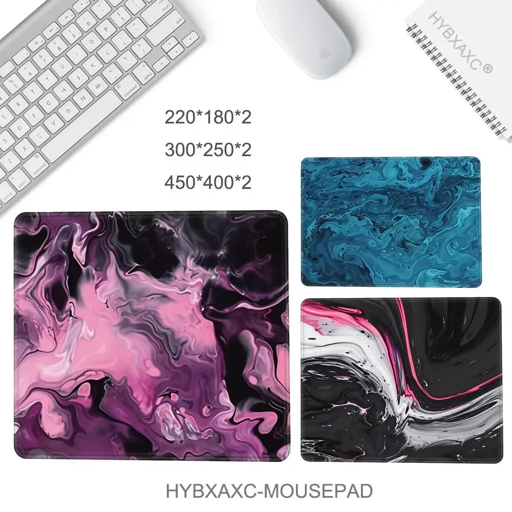 Artistic Line Art Glass Mouse Pad XXL - Hard Tempered Surface Ultra-Smooth Photovoltaic Gaming Desk Mat for FPS Gaming & ESports
