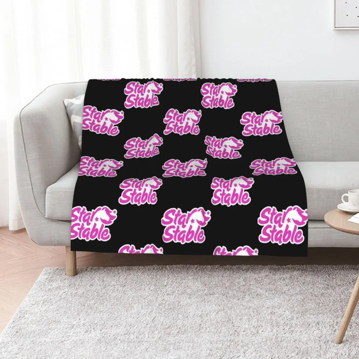 Two Star s Throw Blanket Bed Cute Luxury Throw blankets and throws Soft Plush Plaid Winter beds Blankets