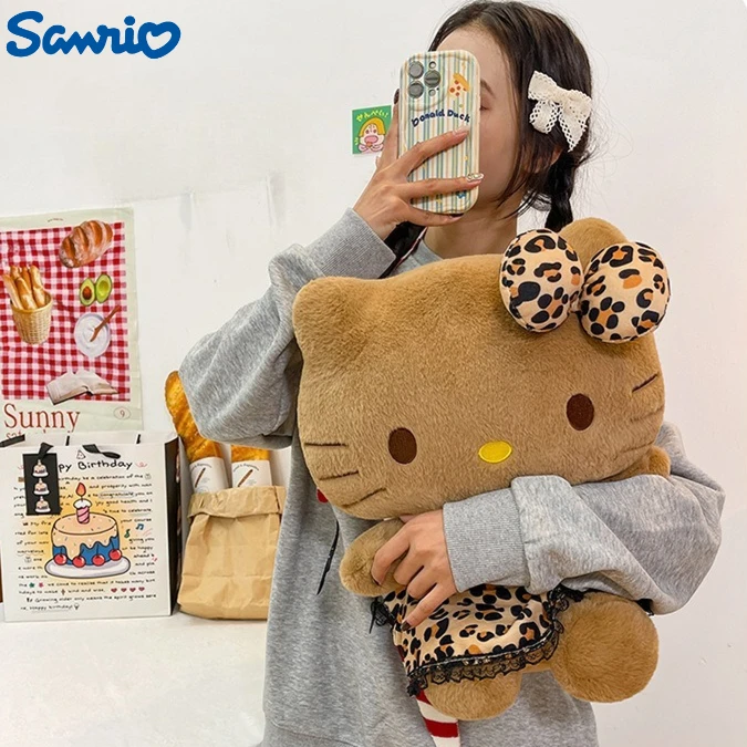 

30-60 см большой размер Sanrio плюшевые игрушки Hello Kitty Kawaii peluche мультфильм аниме чучело животных удобная мягкая кукла детская игрушка в подарок