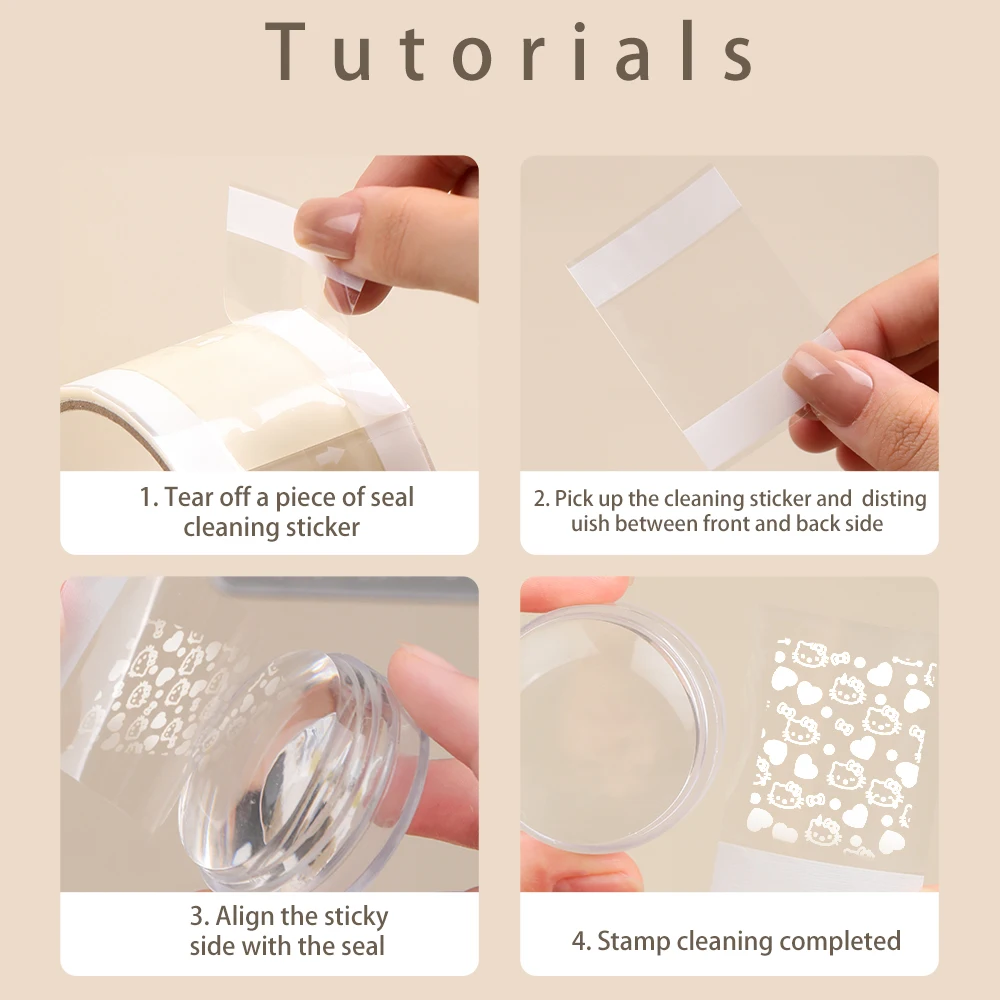 300 قطعة من أوراق تنظيف ختم الأظافر، مناديل مزيل سريعة الذوبان، لا بقايا جل وطلاء عين القط، أداة صالون مانيكير متوافقة #4