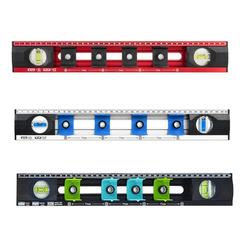 

1Pc Picture Hanging Positioning Leveling Ruler Wall Hanging Kit With Punching Positioning Measuring Ruler For Walls & Frames