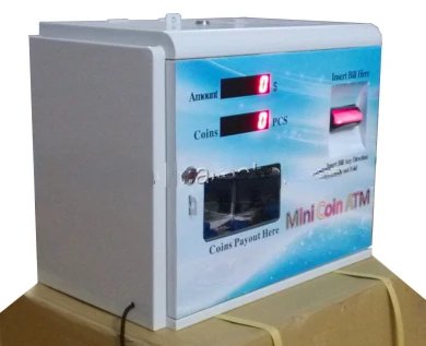 Mini Wall-Mounted Money Exchange Machine Device