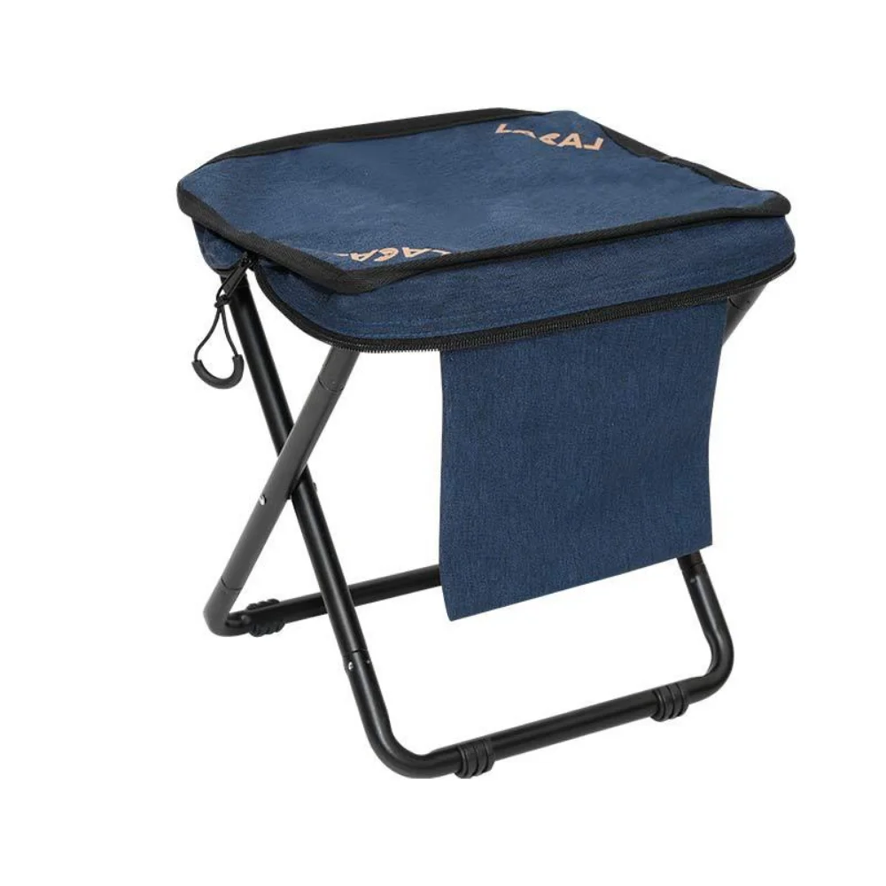 

Outdoor Camping Folding Stool Portable Handbag Hiking Sketching Picnic Chair Fishing Sketching Easy Storage Multifunctional