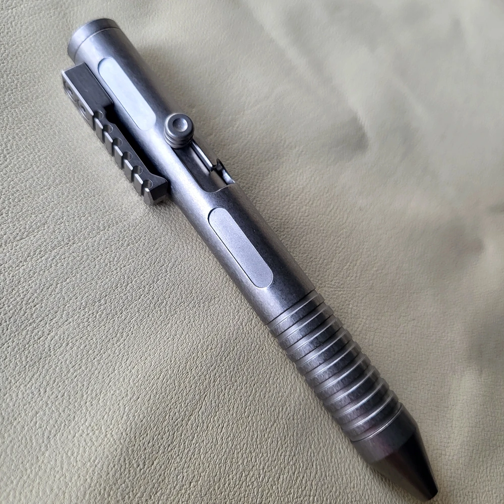 EDC Titanium Alloy Mini Tactical Pen With Collection Writing Multi-functional Portable Outdoor Tools - view 4
