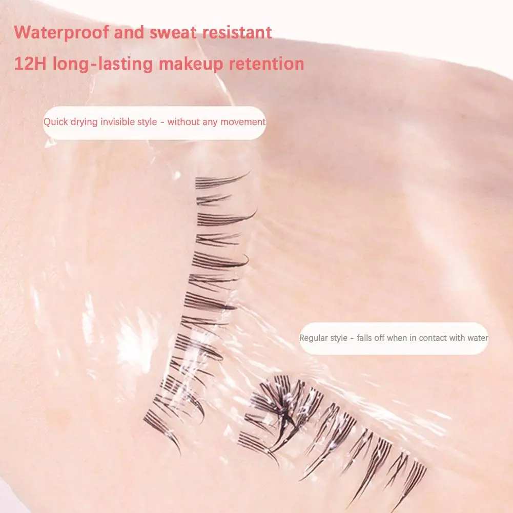 1 Stück falscher Wimpern kleber wasserdicht transparent transparent schnell haltbare Werkzeuge Verlängerung Wimpern Wimpern trocken starker Kleber Make-up p9y1