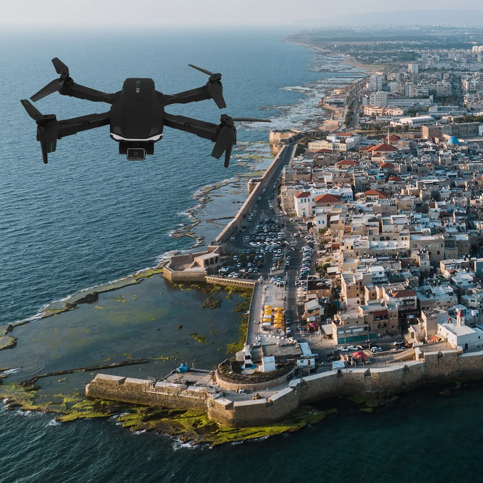 4K Mini Drone Dobrável Helicóptero Quadcopter Avião Câmera Drones Aeronaves de Controle Remoto Imagens Impressionantes