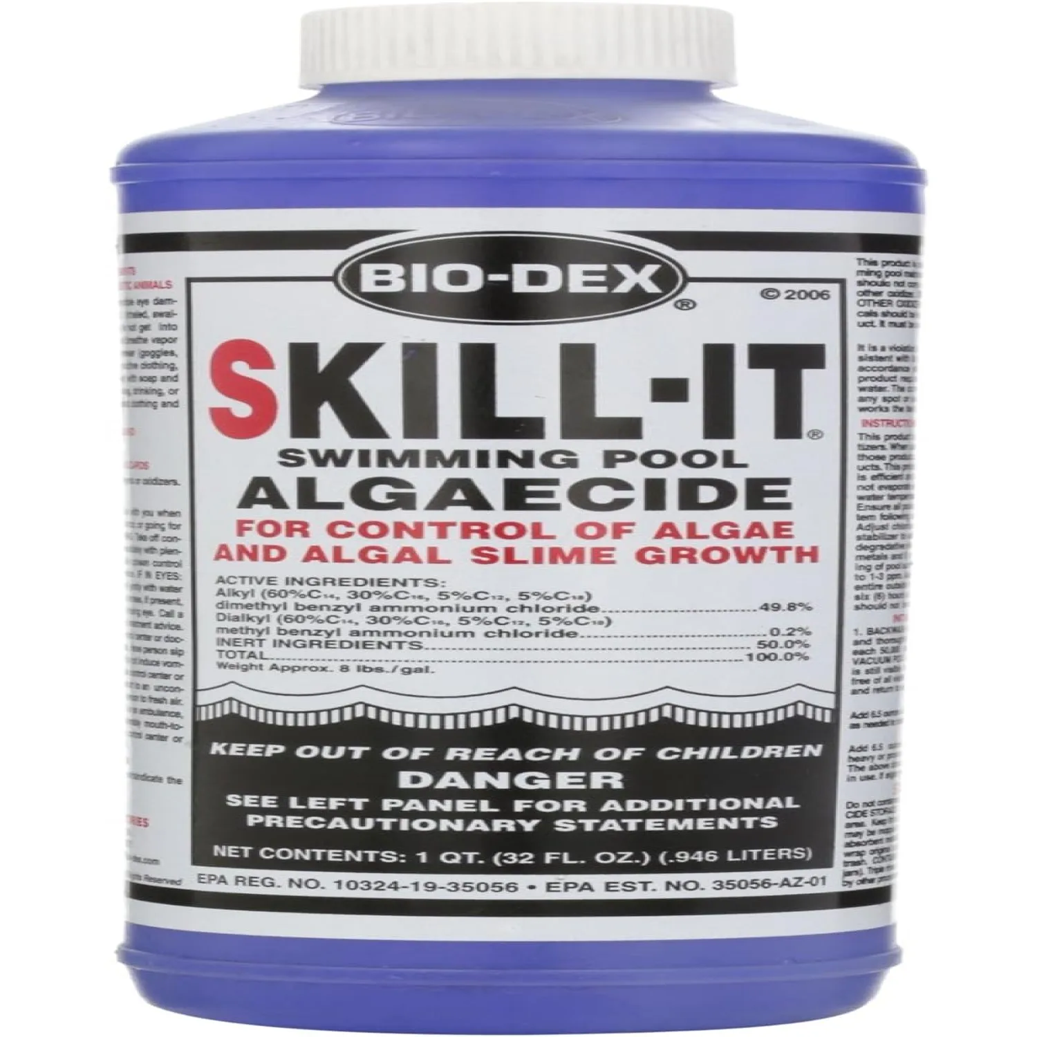 Biodex Laboratories BSK132 Skill-It, 1-Quart 2pcs