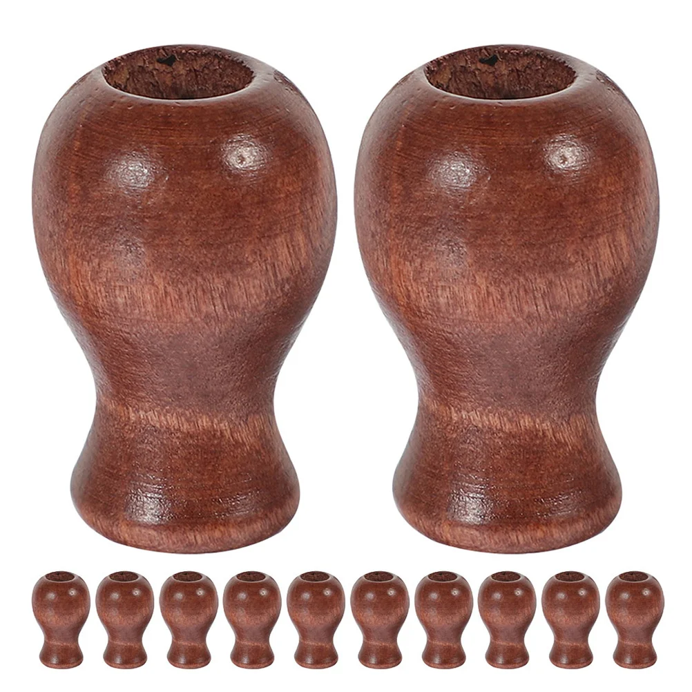 

18 Pcs Drawstring Wooden Beads Blind Cord Holder Corner Pull Outs Bathroom Knob