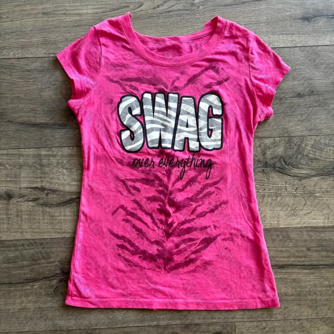 T-shirt Grafiche Y2K Top Abbigliamento Vintage Anni '90 per Donna Stile Kpop Shoujo Girl T-shirt da Donna Abbigliamento Gotico Goth Femminile Harajuku