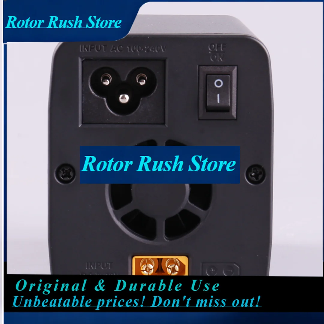 RoRuSToolkitRC P200 V2 AC100W DC200W 65W Mini Desktop Fast Charger IPS LCD Wide-angle Display Type-C Protocol For Huawei Samsung