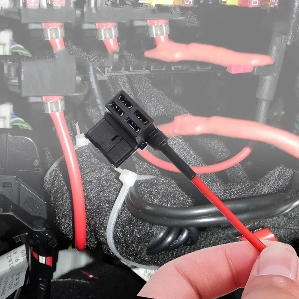 5 /10 Pcs Insurance Adapter Add-a-Circuit Adapter Mini Power Outlet Plug Car Fuse Box Circuit Modification Power Outlet Plug