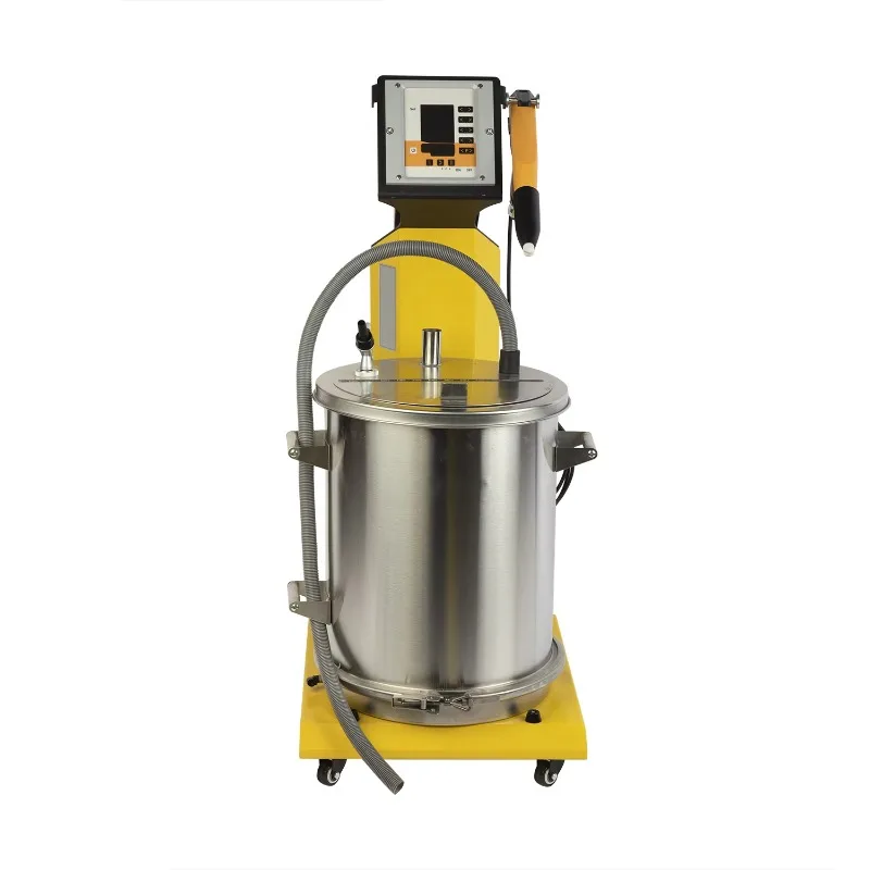 manual spray  pulse electrostatic powder coater