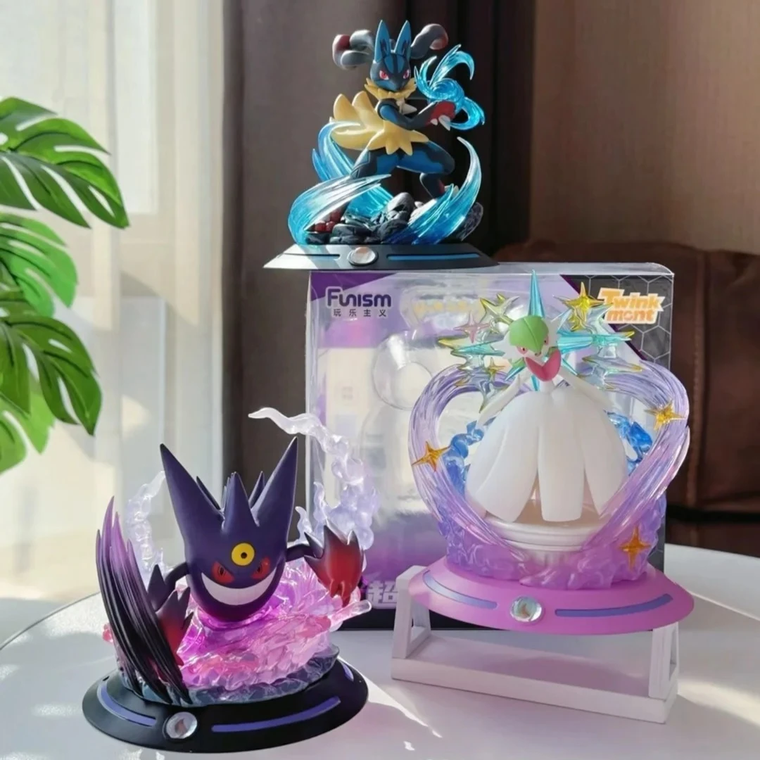 funism-pokemon-action-anime-figure-cute-lucario-pikachu-scizor-charizard-eevee-gengar-figurine-collection-model-desktop-decor
