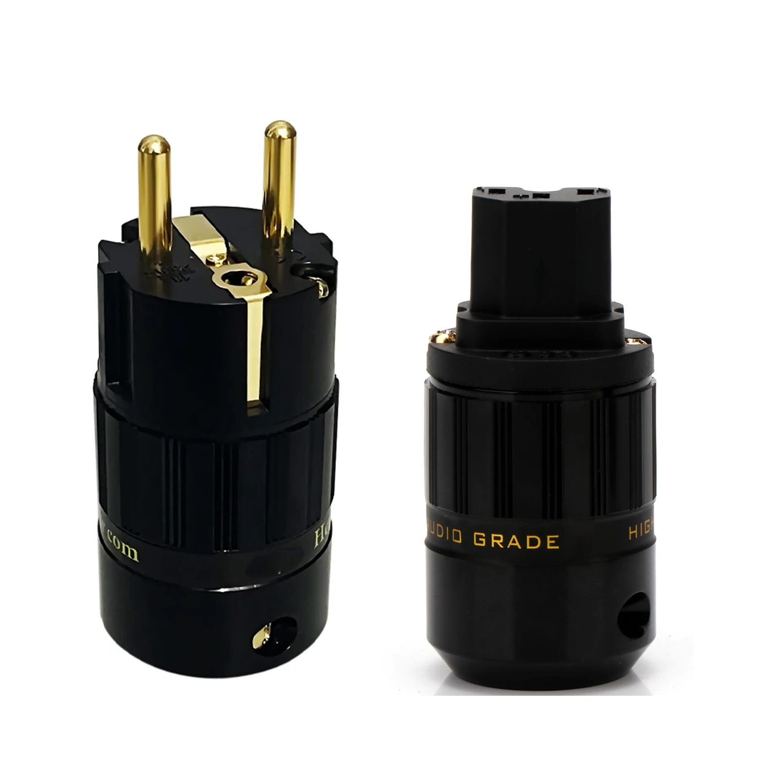 High End US/EU/AU IEC EU Standard Socket Connector Male Female Power Plug Electric Power Inlet Outlet AC250V